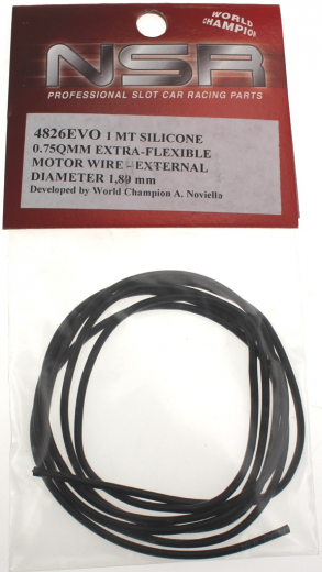 NSR Zubeh�r 804826 100cm Silicone Motor Wire Flexible .75Qmm