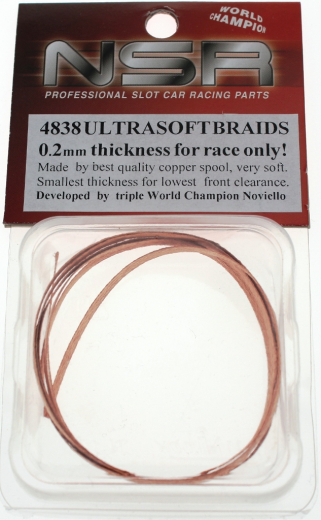 NSR Zubehr 804838 Ultrasoftbraids 0.2mm thickness for race only!