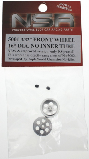 NSR Zubeh�r 805001 3/32 Front Wheel 16\" Dia. No Inner Tube