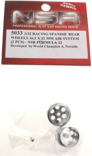 NSR Zubeh�r 805033 Racing Spanish Rear 16.5x12 No Air Formula 22
