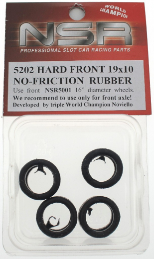 NSR Zubeh�r 805202 Slick Front 19x10 No Friction f/ 16\"-17\"