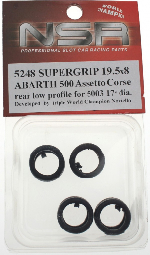 NSR Zubeh�r 805248 Slick Rear 19.5 x 8 Supergrip 17\"