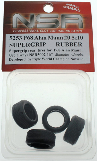 NSR Zubeh�r 805253 CLASSIC REAR 20.5 x 10 Supergrip 16\"