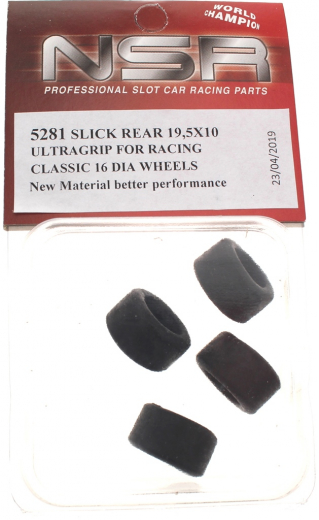 NSR Zubeh�r 805281 Slick Rear 19,5x10 Ultragrip 16mm Classic