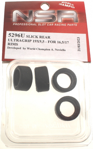 NSR Zubeh�r 805296U Slick Rear 19x9.5 Ultragrip 16.5/17