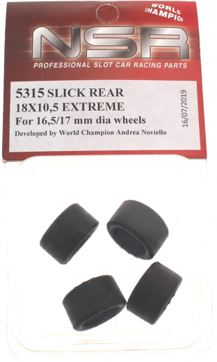 NSR Zubeh�r 805315 Slick Rear 18x10,5 Extreme Grip