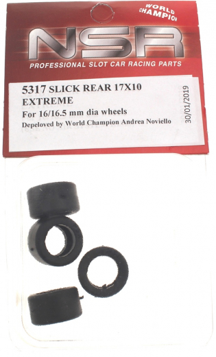 NSR Zubeh�r 805317 Slick Rear 17x10 Extreme Grip