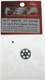 NSR Zubehr 806137 SW Gear 37t 18.5mm Fly/Scalextric/TSRF Dark Green