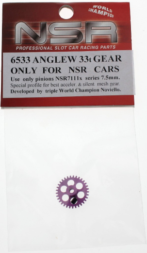 NSR Zubeh�r 806533 AW Gear 33t 16.8mm NSR, Violet