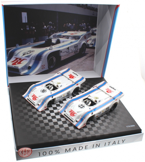 NSR Fahrzeuge 8SET15 Porsche 917K RC Cola 1973 Winner Mosport #23 / Road Atlanta #16