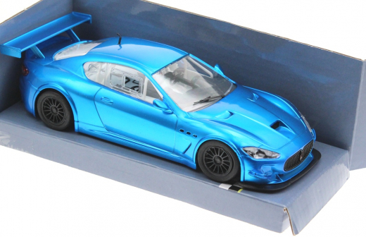 Policar Fahrzeuge PCCT03-Blue MC GT-4 Blue mit Home Racing Inliner-Chassis f�r Heimbahnen