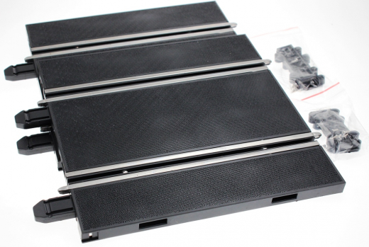 Policar Rennbahnen PCP006-2 �bergangsgerade 179mm m.Schienenadapter f.Autorennbahnen 1:32 POLICAR Racing Track System u.NINCO