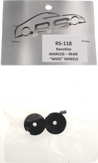 Revoslot Zubeh�r RS-118 Felgen hinten breit Aluminium m.Schrauben f. REVOSLOT LM600