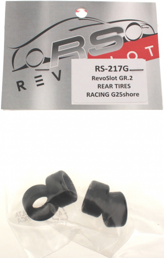 Revoslot Zubeh�r RS-217G Reifen hinten Super G25 Shore (Vollgummi) f.Slotcars REVOSLOT Tourenwagen