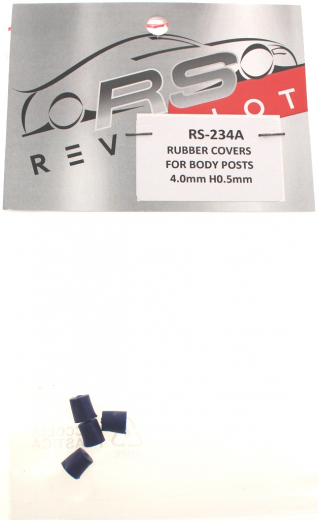 Revoslot Zubeh�r RS-234A Befestigungsh�lsen ASR Covers �4mm H�he 0,5mm (Gummi)