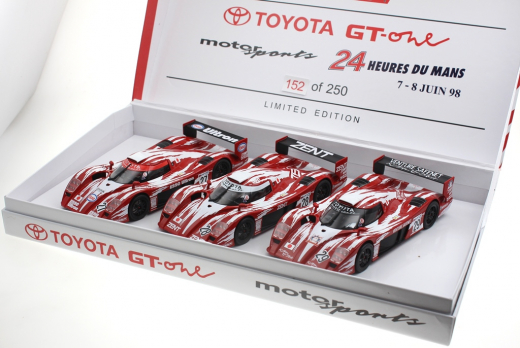 Revoslot Fahrzeuge RS0055 Toyota GT ONE No. 27, 28, 29 Special Edition