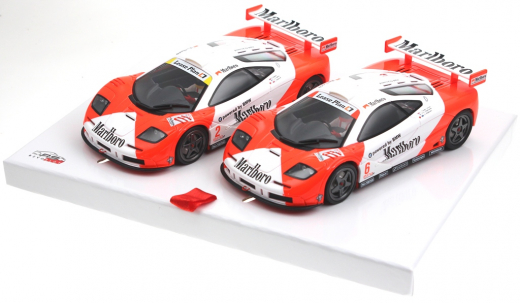Revoslot Fahrzeuge RS0230 McLaren F1 GTR Twin-Pack Team Set Special Edition Box m.2 Autos