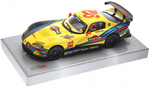 Revoslot Fahrzeuge RS0259 Dodge Viper GTS-R No. 92 Edition in Rennversion mit Metall-Chassis
