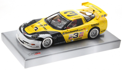 Revoslot Fahrzeuge RS0283 Chevrolet Corvette C5 No. 3 in Rennversion mit Metall-Chassis