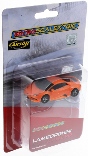 Scalextric Micro 2213 Lamborghini Huracan Evo Oran. 1:64