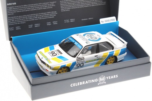 Scalextric Fahrzeuge 3829A 60 Jahre Collection Car No. 3 - 1990s BMW E30