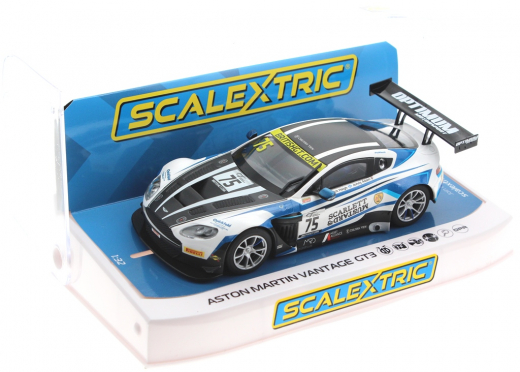 Scalextric Fahrzeuge 4027 Aston Martin GT3 Brit.GU 18 #75 HD