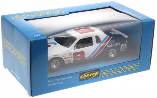 Scalextric Fahrzeuge 4035 Ford Thunderbird - Blau/Weiss SD