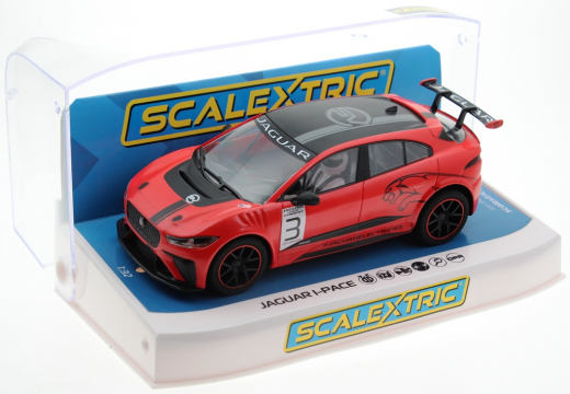 Scalextric Fahrzeuge 4042 Jaguar I-Pace Rot HD
