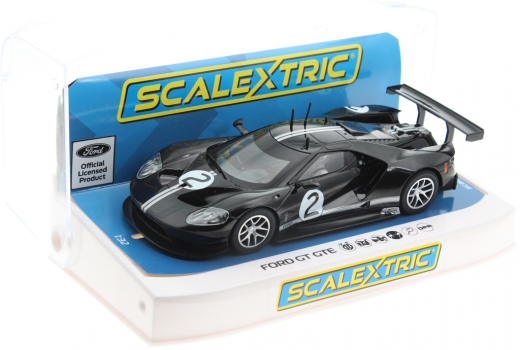 Scalextric Fahrzeuge 4063 Ford GT GTE Black #2 Herit. Edit. HD