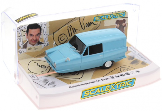 Scalextric Fahrzeuge 4259 Mr. Bean Reliant Regal Supervan HD