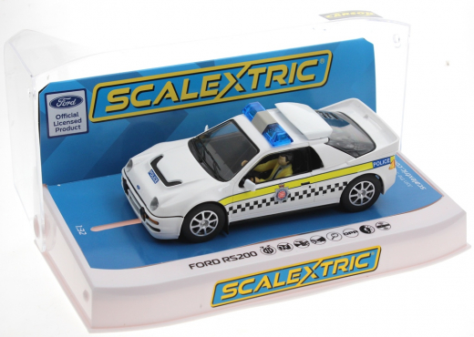 Scalextric Fahrzeuge 4341 Ford RS 200 Police Edition HD