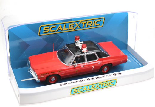 Scalextric Fahrzeuge 4408 Dodge Monaco Chicago Fire Dep. HD