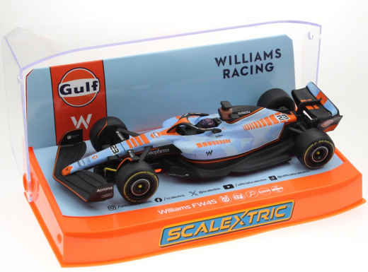 Scalextric Fahrzeuge 4559 Williams FW45 Albon Gulf Edition HD