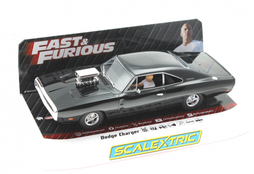 Scalextric Fahrzeuge 4573 TFATF Dodge Charger - Dom Toretto