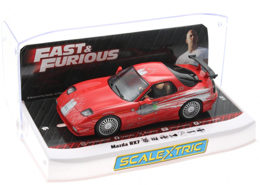 Scalextric Fahrzeuge 4592 TFATF Mazda RX7 - Dom Toretto