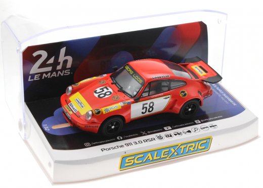 Scalextric Fahrzeuge 4594 Porsche 911 3.0 RSR G.L.R. GT1975 LM
