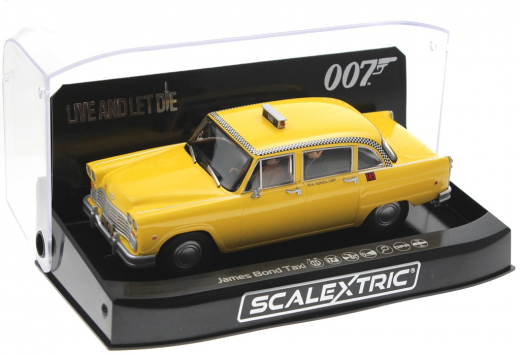 Scalextric Fahrzeuge 4606 JB Checker Taxi Cab Live An Let Die