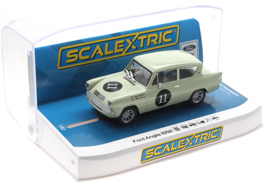 Scalextric Fahrzeuge 4617 Ford Anglia 105e Theo Paphitis
