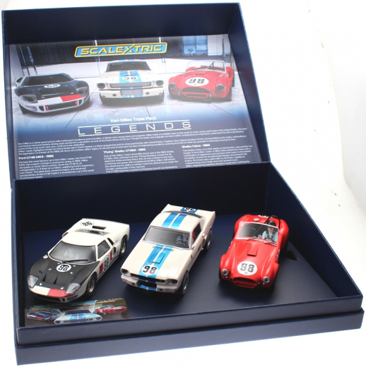 Scalextric Fahrzeuge 4619A Ken Miles Triple Pack