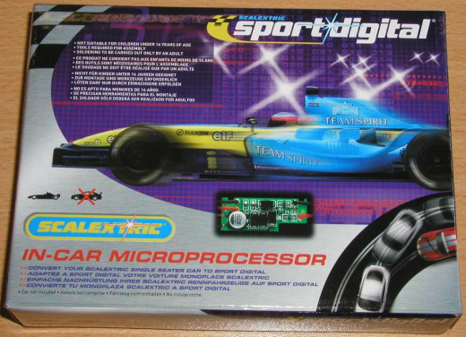 Scalextric Digital 7005 Multi-Car 30V Umrst-Kit auf Digital F1-Fahrzeuge