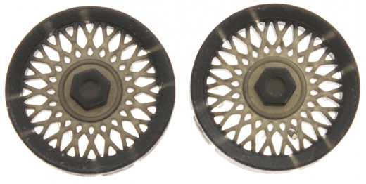 SlotInvasion Ersatzteile + Zubeh�r 793211 Felgeneins�tze 16,6mm BMW M1 -hinten und vorne-