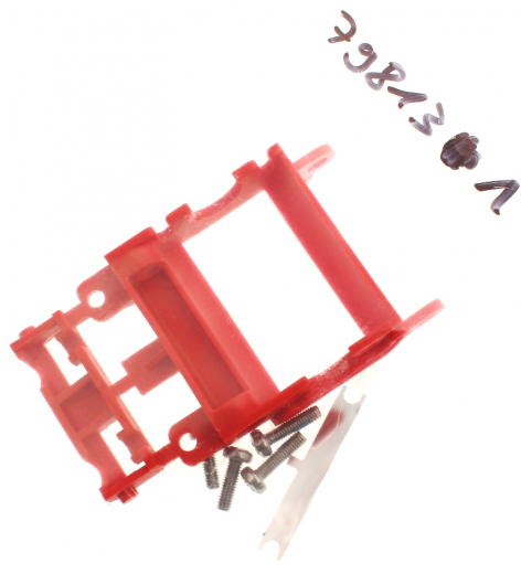 SlotInvasion Ersatzteile + Zubeh�r 798131 Performance Motor-Achshalter mit Federung (rot)