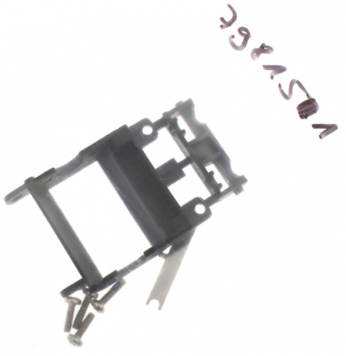 SlotInvasion Ersatzteile + Zubehr 798151 Performance Motor-Achshalter mit Federung (schwarz)