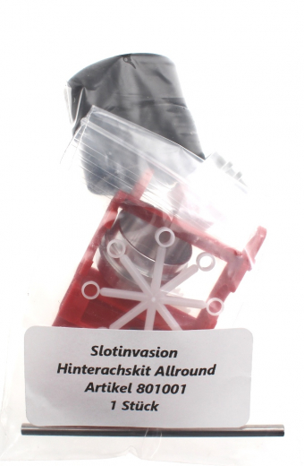 SlotInvasion Ersatzteile + Zubeh�r 801001 Hinterachskit Allround C-Digital 1:24 GT Kunststoff Motorritzel
