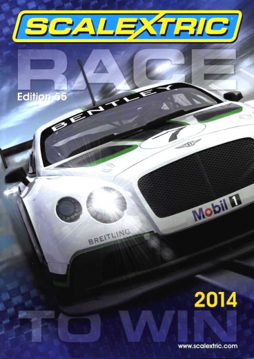 Scalextric Katalog 8177 Jahrgang 2014