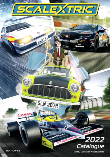 Scalextric Katalog 8187 Jahrgang 2022