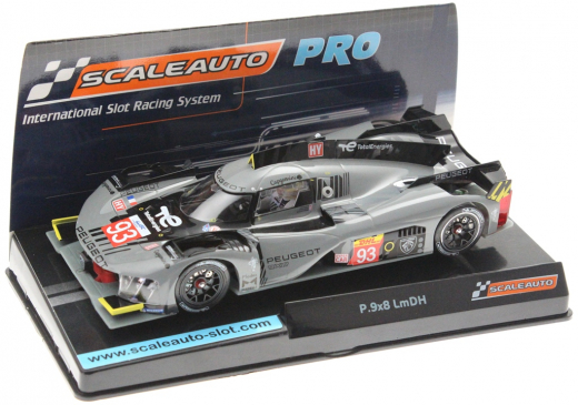 Scaleauto Fahrzeuge SC6373 Peugeot 9x8 No. 93 in Rennversion mit Kunststo?-Chassis