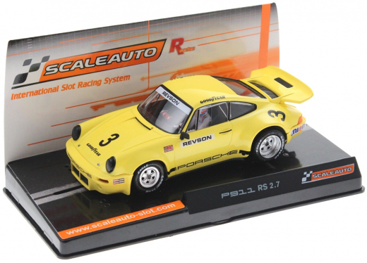 Scaleauto Fahrzeuge SC6392R Porsche 911 No. 3 Champions Edition, Rennversion R, Kunststo?-Chassis