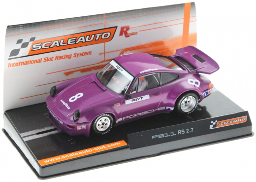 Scaleauto Fahrzeuge SC6395R Porsche 911 No. 8 Champions Edition, Rennversion R, Kunststo?-Chassis