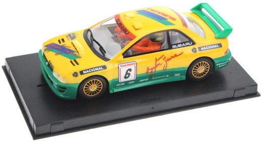 Scalextric Fahrzeuge F2221 Ayrton Senna Subaru Impreza #6 Yellow